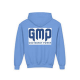 GMP “God Money Power” Youth Hoodie — Bold Faith & Motivation Pullover