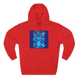 Hoodie - 'God Money Power' Graphic Fleece Pullover