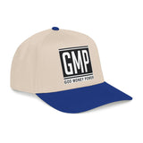 GMP 'God Money Power' Mid-Profile Baseball Cap — Embroidered Logo Snapback