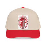GMP Circle Logo Baseball Cap — 'Good Money Power' Red Embroidered Hat