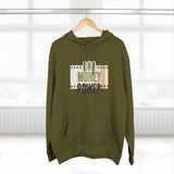 God Money Power Hoodie — Three-Panel Fleece Graphic Hoodie