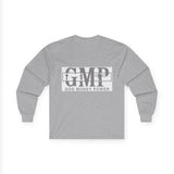 GMP "God Money Power" Long Sleeve Tee - Faith & Prosperity Graphic Shirt