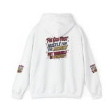Motivational Hoodie — "Put God First: Hustle for the Money, Put Yourself in Power"
