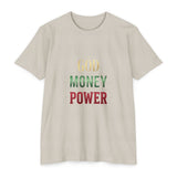 God Money Power T-Shirt — Faith & Finance Graphic Tee
