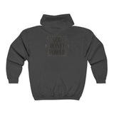 Jesus with Bandana Zip Hoodie – Streetwear Religious Graphic Full-Zip
