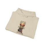 God Money Power Hoodie — Graphic Religious Statement Sweatshirt