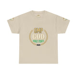 GMP God Money Power Tee — Motivational Gold Laurel Graphic T-Shirt