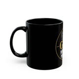 GMP GOD Money Power Black Coffee Mug — 11oz & 15oz