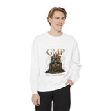 Sweatshirt — GMP "God Money Power" Statue Graphic Crewneck
