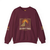 Egyptian Pyramid Sun Graphic Sweatshirt - "Good Morning, Pharaoh" Crewneck