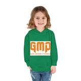 Toddler Hoodie — GMP (God Money Power) Bold Orange Logo