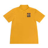 God Money Power Pyramid Polo Shirt — Vintage Pyramid Graphic Men’s Sport Polo
