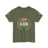 GMP God Money Power Tee — Motivational Gold Laurel Graphic T-Shirt