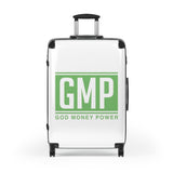 GMP God Money Power Carry-On Suitcase — Inspirational Travel Luggage
