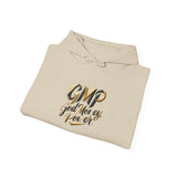 God Money Power (GMP) Hoodie – Inspirational Gold Script Pullover