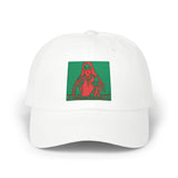 Dad Cap — Retro Green & Red Graphic Patch Hat