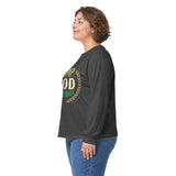 Money Power Long Sleeve Tee — “GMP GOD” Laurel Graphic