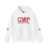 GMP "God Money Power" Hoodie — Bold Faith & Wealth Graphic Sweatshirt