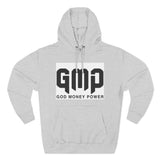 GMP “God Money Power” Hoodie — Bold Religious Streetwear Pullover