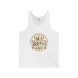 God Money Power Tank Top — Inspirational Faith & Hustle Graphic Tank