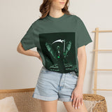 Angel Of Death- Grim Reaper Wings T-Shirt — Dark Gothic Scythe Graphic Tee