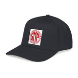 GMP Circle Logo Baseball Cap — 'Good Money Power' Red Embroidered Hat