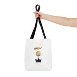 Inspirational 'God, Money, Power' Graphic Tote Bag