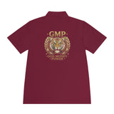 GMP Tiger Crest Polo — God Money Power Chest & Back Logo