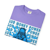 God Money Power Graphic T-Shirt