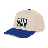 GMP 'God Money Power' Mid-Profile Baseball Cap — Embroidered Logo Snapback