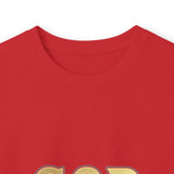 God Money Power -Long Sleeve Tee — Inspirational Faith & Wealth Graphic Shirt