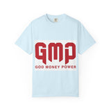 T-Shirt — GMP Bold Logo “God Money Power” Graphic Tee