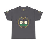 GMP God Money Power Tee — Motivational Gold Laurel Graphic T-Shirt