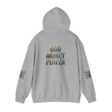 God Money Power Hoodie — Graphic Religious Streetwear Hoodie