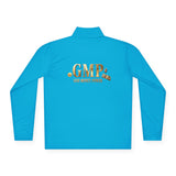 Quarter-Zip Pullover — Gold GMP (God Money Power) Logo Athletic Pullover