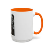 Angel Of Death- Gothic Grim Reaper & Serpent Accent Coffee Mug — Dark Fantasy Skull Art