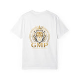 Lion Crest T-Shirt — GMP Gold Emblem Graphic Tee
