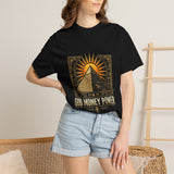 Pyramid Sun Graphic Tee — "Good Morning Power" Spiritual Vintage T-Shirt