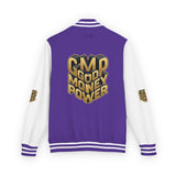 Letterman Jacket — "GMP Good Money Power" Retro Varsity Jacket