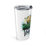 20oz Tumbler – "God, Money, Power" Motivational Travel Cup