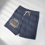 Money Power Fleece Sweat Shorts — Garment-Dyed Lightweight Lounge Shorts