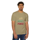 God Money Power T-Shirt — Faith & Finance Graphic Tee