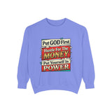 Put GOD First Hustle for the Money Sweatshirt