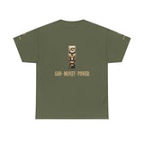 God · Money · Power Tee — GMP Gold Block Logo T-Shirt