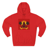 Reggae Sunset Hoodie — Palm Tree Rasta Graphic Fleece