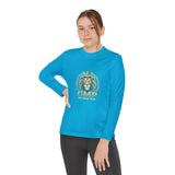 Youth Long Sleeve Tee — Gold Lion 'GMP' Athletic Team Shirt