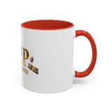 God Money Power (GMP) Accent Coffee Mug — Inspirational Religious Coffee Cup