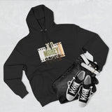 God Money Power Hoodie — Three-Panel Fleece Graphic Hoodie