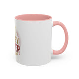 God Money Power Accent Coffee Mug — Motivational Faith & Wealth Design (11/15 oz)