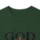 God Money Power- Skull Ultra Cotton Long Sleeve Tee